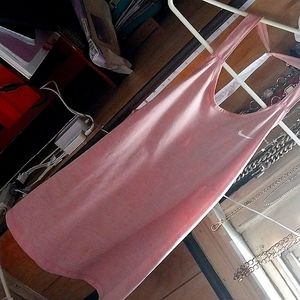 Nike tank top dri-fit in pink  never worn,  criss cross back with  Nike